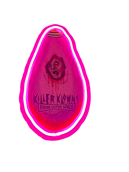 Killer Klowns From Outer Space Cotton Candy Neon Light