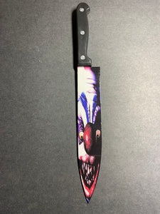 Killer Clowns From Outer Space Knife With Sublimated Stand