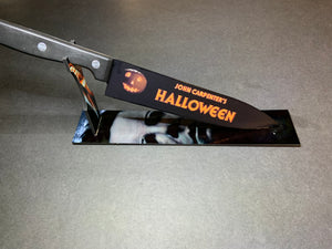 Halloween 1978 Myers Knife With Sublimated Stand