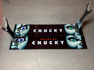 Bride of Chucky Tiffany 2 Kitchen Knife Set With/Without Sublimated Stand