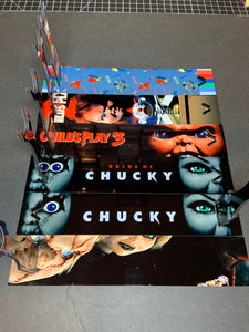 Childs Play Chucky 6 Knife Set With/Without Sublimated Stands