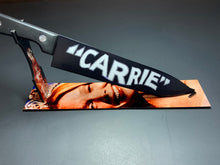 Load image into Gallery viewer, Carrie Prom 1976 Horror Kitchen Knife With/Without Sublimated Stand
