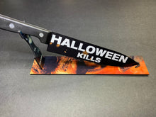 Load image into Gallery viewer, Halloween Kills Knife With Sublimated Stand