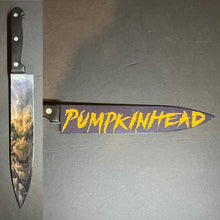 Load image into Gallery viewer, Pumpkinhead 1988 Kitchen Knife With Sublimated Stand