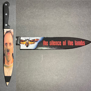 Silence Of The Lambs Knife Set With Sublimated Stand