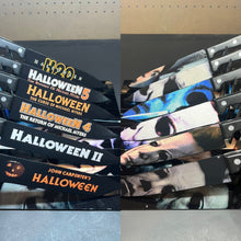 Load image into Gallery viewer, Halloween Michael Myers 6 Knife Set With Sublimated Stands