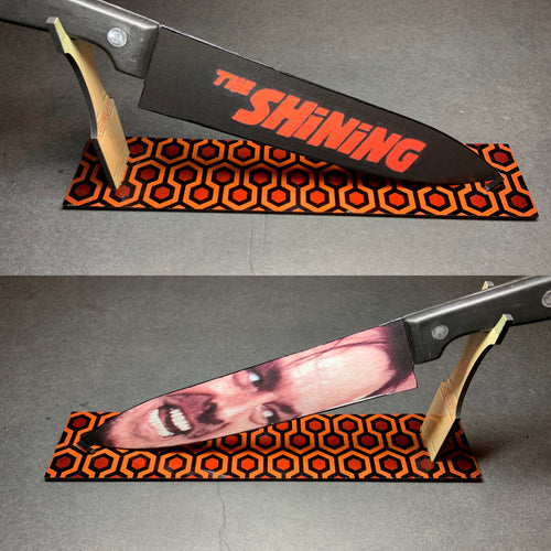 The Shining Stanley Kubrick Kitchen Knife With/Without Sublimated Stand