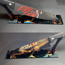 Load image into Gallery viewer, Evil Dead 1981 Knife With Sublimated Stand