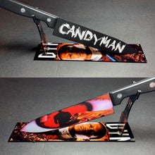 Load image into Gallery viewer, Candyman 1992 Horror Kitchen Knife With/Without Sublimated Stand