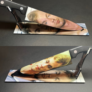 Jeffrey Dahmer Serial Killer Knife With/Without Sublimated Stand