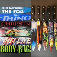 Load image into Gallery viewer, John Carpenter 6 Kitchen Knife Set With Stands