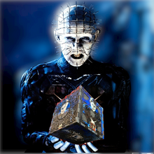 Load image into Gallery viewer, Hellraiser Puzzle Box Puzzle Box Cube with Stand