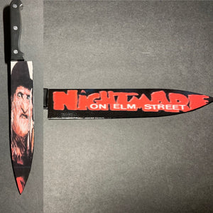 Freddy Krueger Kitchen Knife With/Without Sublimated Stand