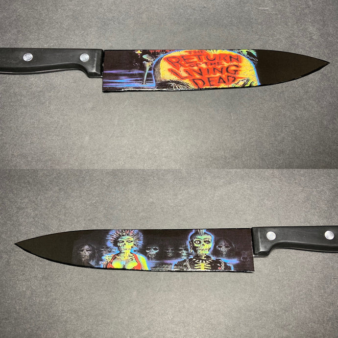 Return of the Living Dead Kitchen Knife With/Without Sublimated Stand