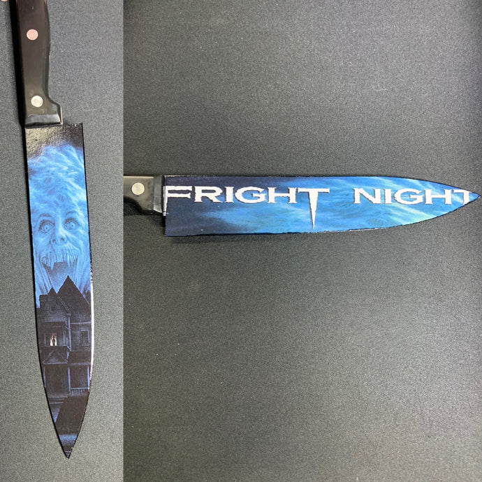 Fright Night 1985 80's Horror Kitchen Knife With/Without Sublimated Stand