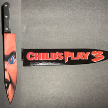 Load image into Gallery viewer, Childs Play 3 Knife With/Without Sublimated Stand