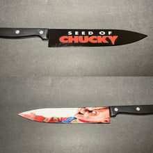 Load image into Gallery viewer, Seed Of Chucky Knife With/Without Sublimated Stand