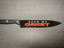 Load image into Gallery viewer, Seed Of Chucky Knife With/Without Sublimated Stand
